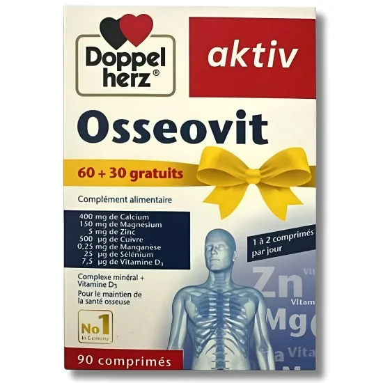 AKTIV DOPPEL HERZ OSSEOVIT 60 +30 GRATUITS