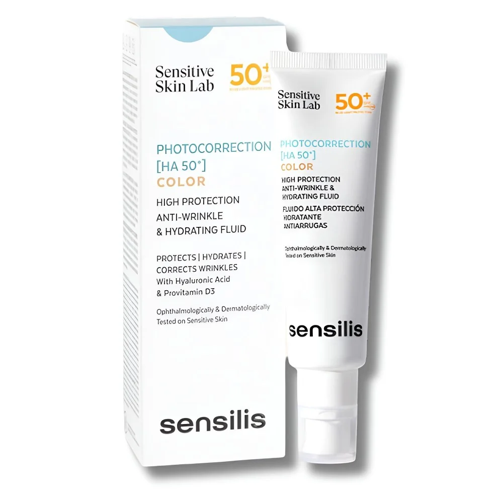 SENSILIS PHOTOCORRECTION [HA 50+] ECRAN FLUID TEINTE SPF 50 50ML