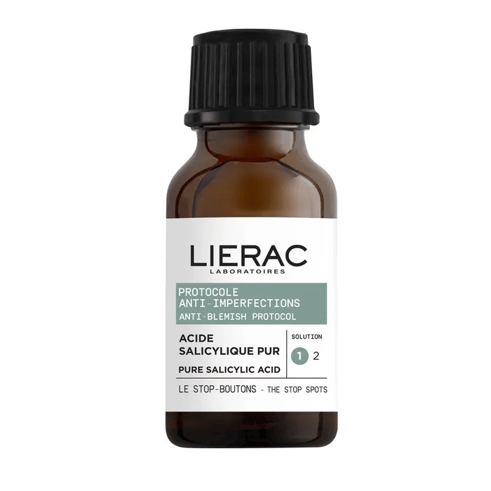 LIERAC LE STOP BOUTONS ACIDE SALICYLIQUE PUR 15ML LIERAC