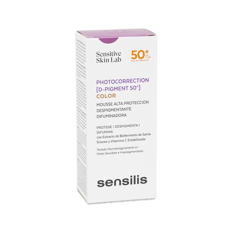 SENSILIS PHOTOCORRECTION [D-PIGMENT 50+] MOUSSE TEINTE SPF50+ 40ML