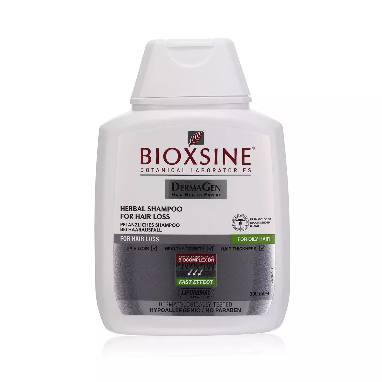 Bioxsine Shampooing Vegetal Anti-chute Cheveux Gras 300ml