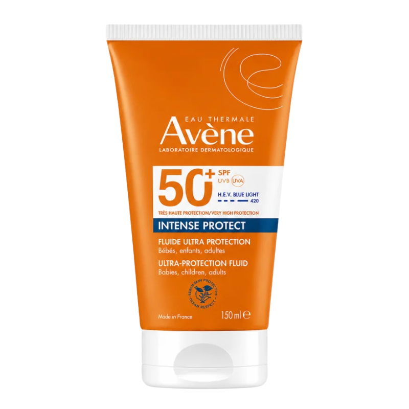 AVENE INTENSE PROTECT FLUIDE ULTRA RESISTANT A L'EAU SPF50+ 150ML