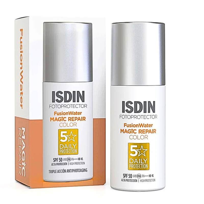 search ISDIN PHOTOAGING AGE REPAIR TEINTEE TRIPLE ACTION SPF 50+ 50ML PHARMASHOP ISDIN FOTOPROTECTOR FUSION WATER MAGIC REPAIR COLOR SPF50 50ML